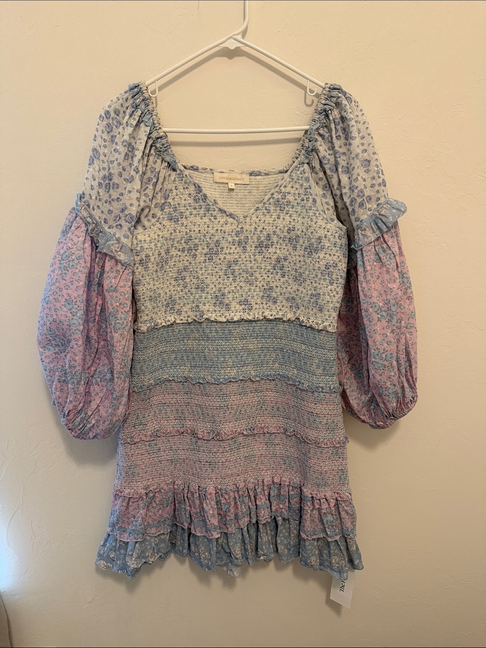Love Shack Fancy Ensley Dress Size L